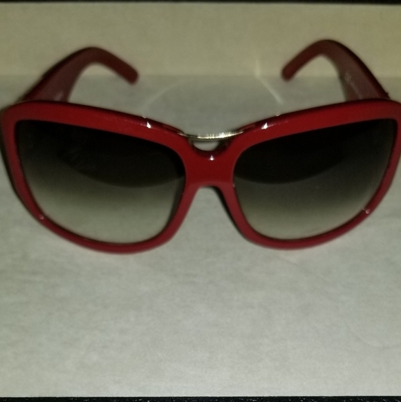 Red Designer Sunglasses - Picture 8 of 11